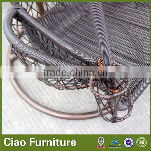 Hanging basket porch swing with stand