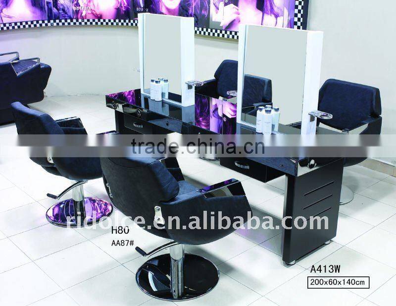 Beauty salon mirror cosmetic used F-A413W