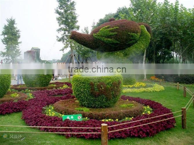 Artificial outdoor cartoon plant wall (special offer/bargain price:/2014 High Quality Factory price )