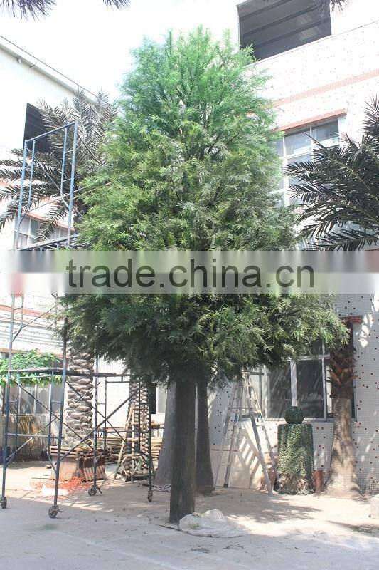 2015 hot sale artificial cedar tree indoor decor tree