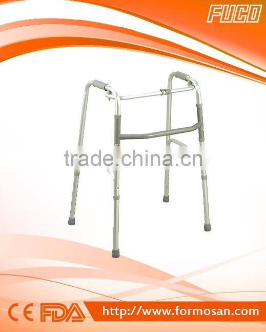 ONE BUTTON FOLDING WALKER FOR ADULT CE( ELDERLY walker,walking aid)