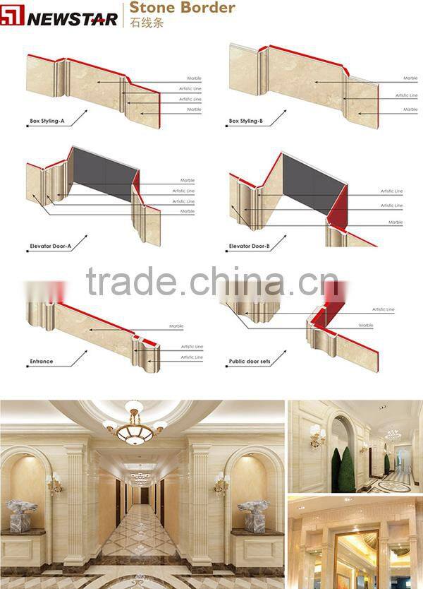 white polished marble door threshold