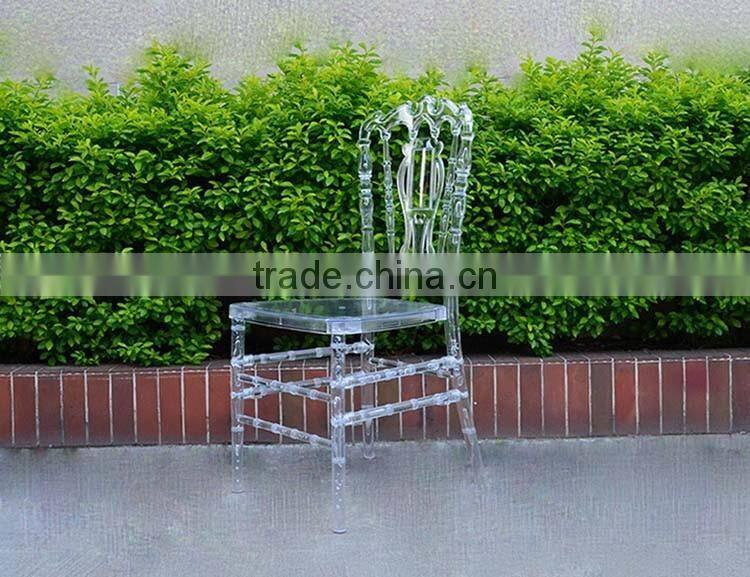 Strong plastic acrylic chair