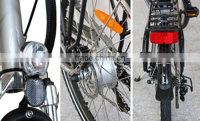 CE 20'' aluminum frme electric bike foldable bike with 36V lithium battery