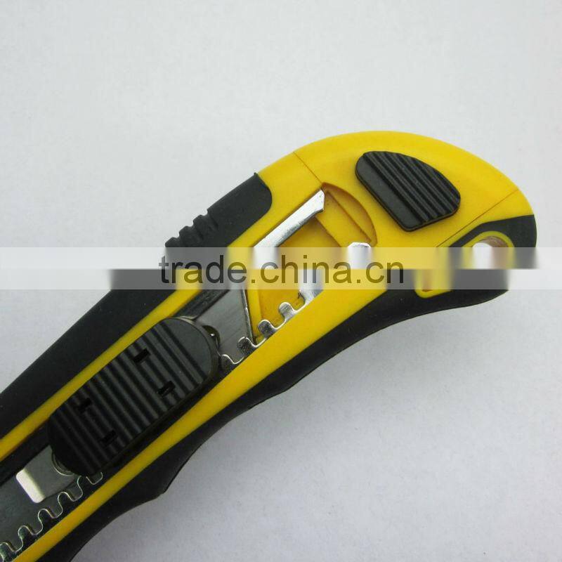 2014 office 3 blades heavy duty sliding easy cutting retractable utility knife
