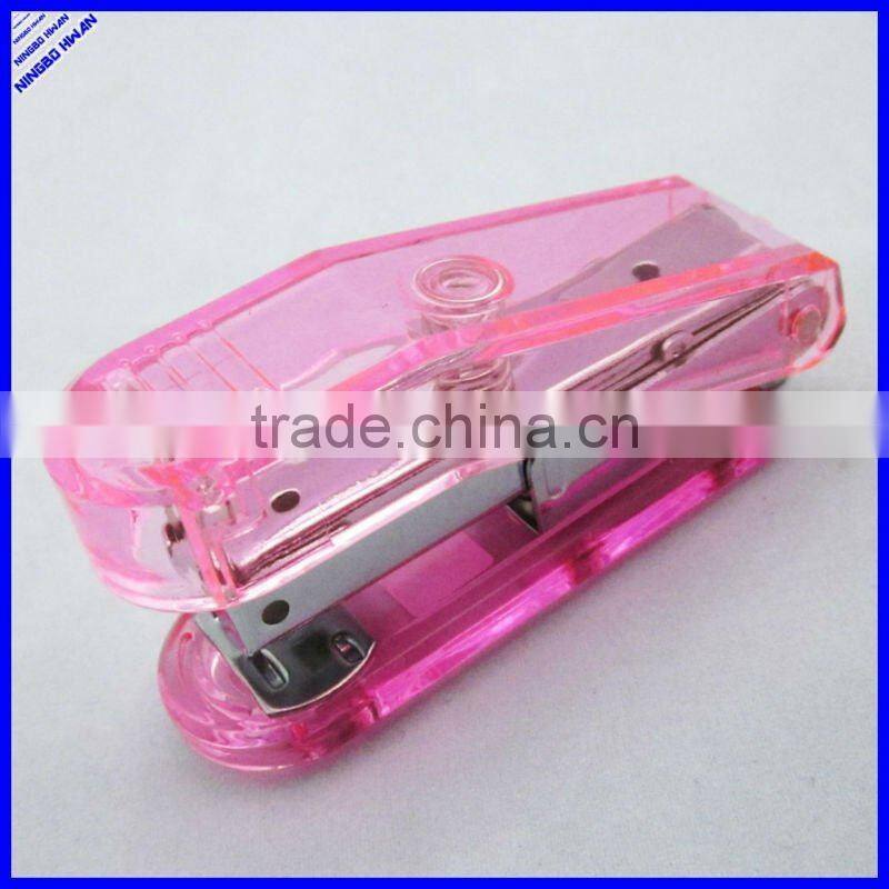 High quality office transparent clear acrylic Stapler