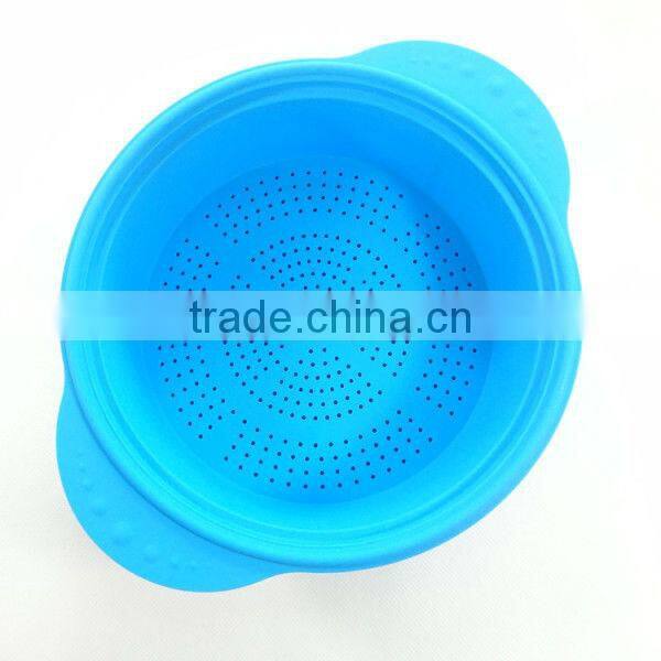 LFGB FDA grade Multifuncational microwave oven steamer,silicone food dinner box