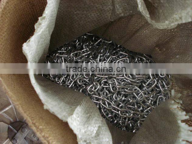 link chain with double hooks/each side one hook