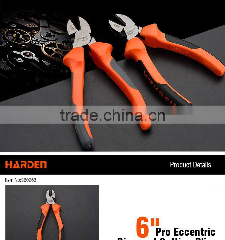 6" CRV Wire Cable Diagonal Side Cutting Plier Cutters Stripper