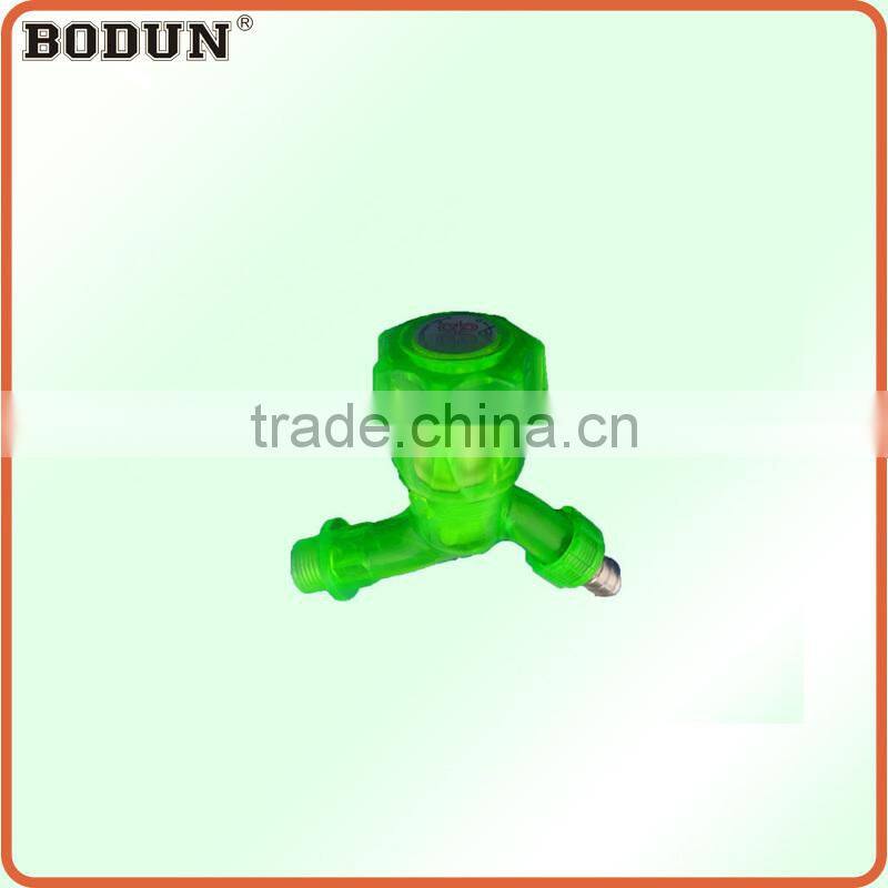 C3003 Small round head pvc plastic bibcock/shower faucet with metal mouth