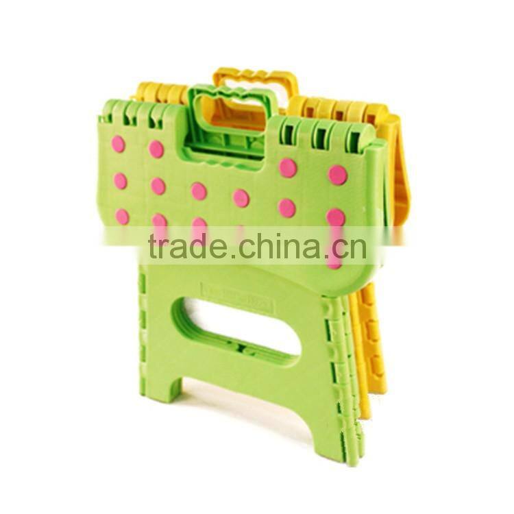 Strong Plastic Foldable Step Stool for Kids