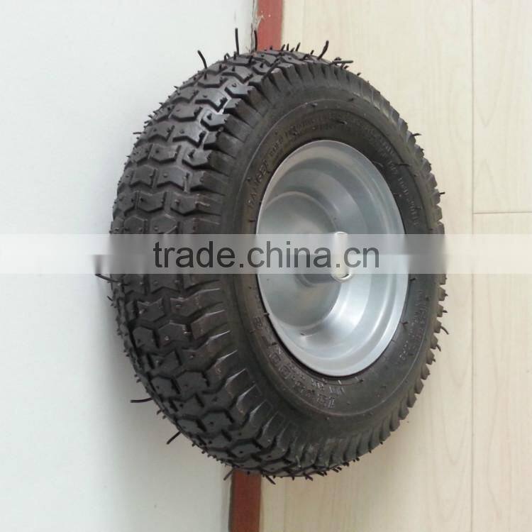 13 inch metal rim 500-6 pneumatic wheels
