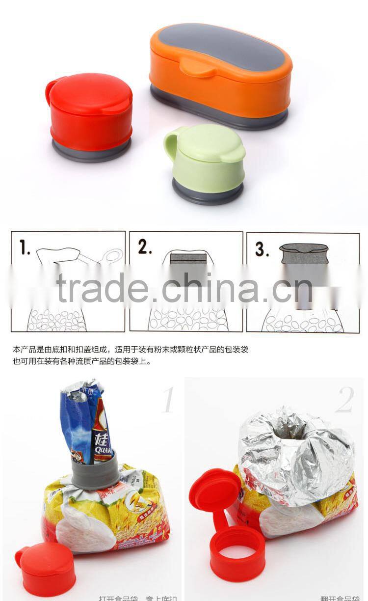 The newest As seen on TV Home Food Snacks Storage Magic Bag Cap