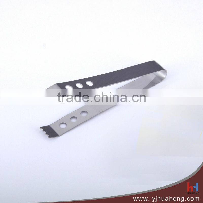 Mini Stainless Steel Kitchen Ice Tongs HT-SS27