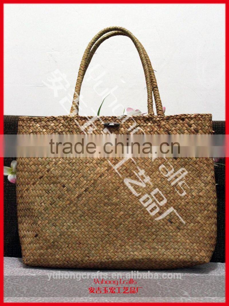 2014 the latest bamboo hand bag for shipping