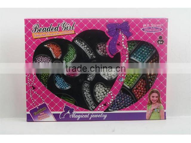 plastic jewelry play toy set for kids
