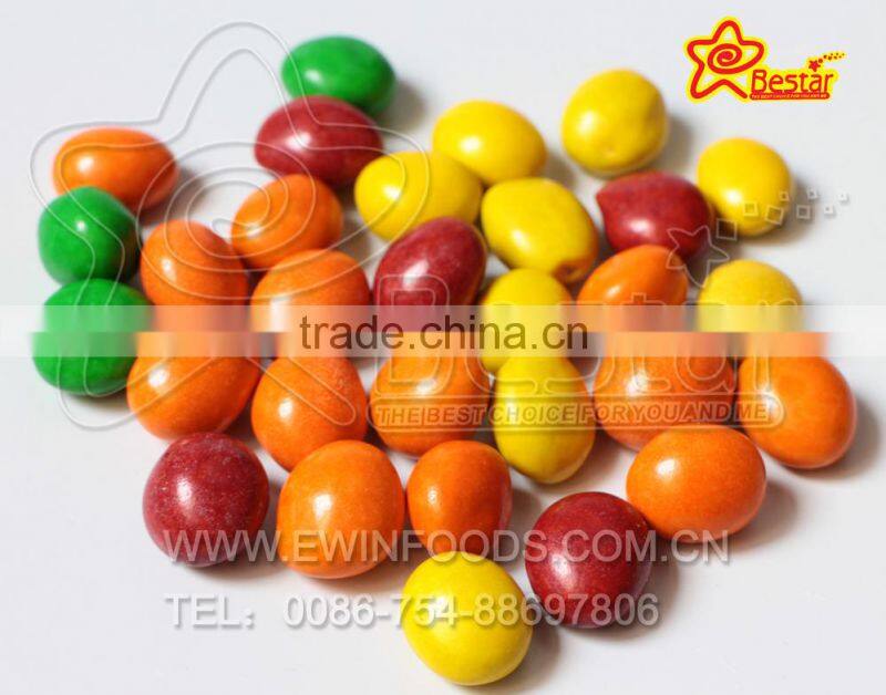 Lovely Bear Shaped Bottle Colorful Crisp Chocolate Bean