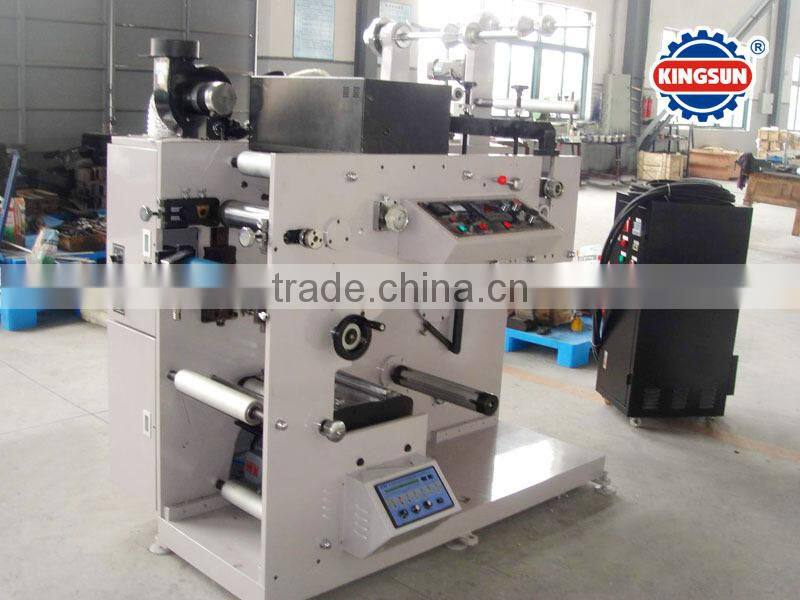 FP450 single colour stickers label flexo printing machine