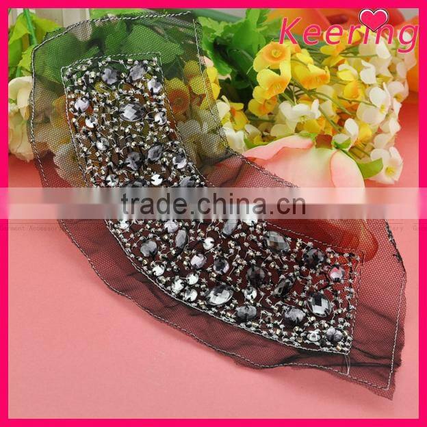 fashion cheap clothing rhinestone patch designs WPH-1800