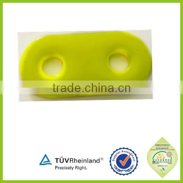 Colorful different shape custom square lock cord stopper