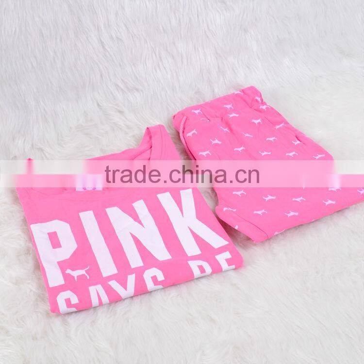 2017 new summer 100% cotton nightgowns/wholesale cotton pajamas/sleepwear