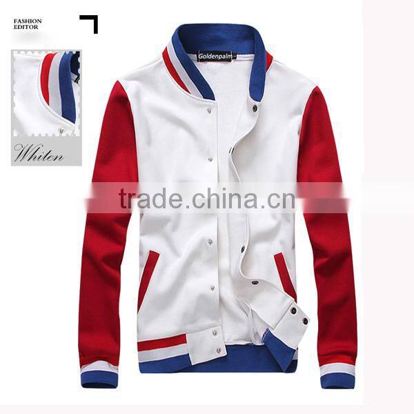 Wholesale Custom Varsity Leather Jacket for Men