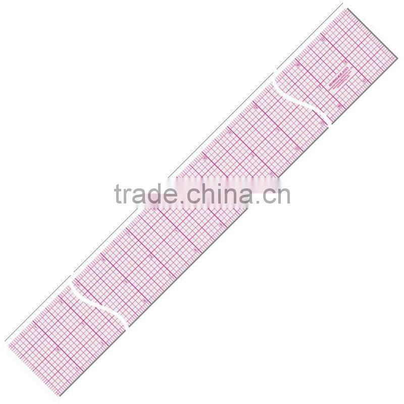 kearing brand,quilt and patchwork,PVC flexible quilting ruler,ruler supplier,tailor,creative grid quilting rulers#8085