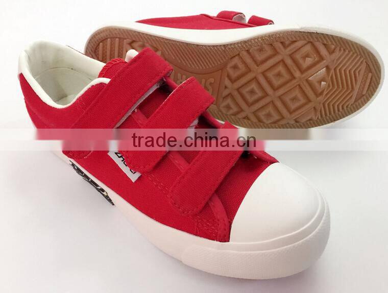 GZY Factory Guangzhou velcro cheap price canvas shoes stock