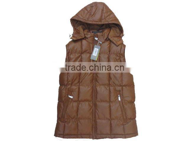 New style men padded vest sleeveless jacket