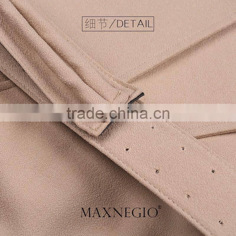 Nice design high quality guangzhou women clothes manufacturer elegant latest fashion casual dress designs 2016