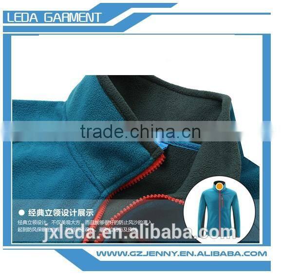 Outdoor sports soft shell jacket for men