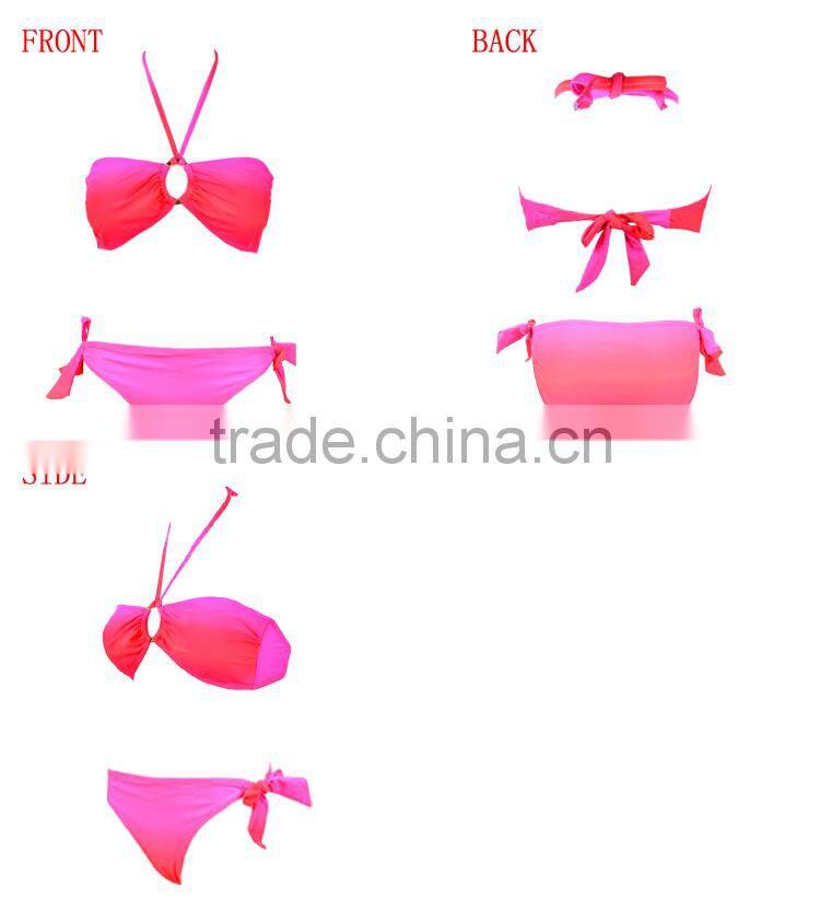 Hot Open Sex Bikini Girl Beachwear Bathing Suit