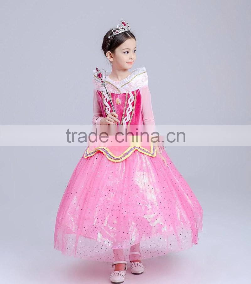 2016 wholesale pretty princess children fancy dress
