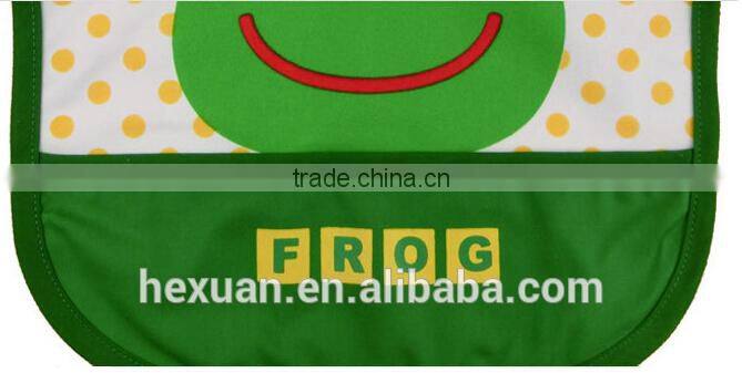 6 designs you can choose,cotton baby bib made in China baby products