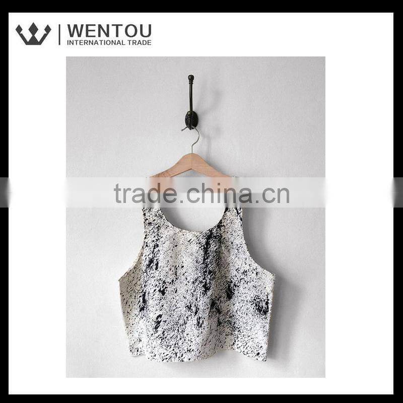 Wholesale Modern Natural dye Crop Top