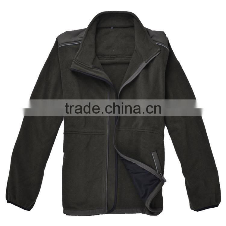 high quality autumn season cheap men polar fleece jacket