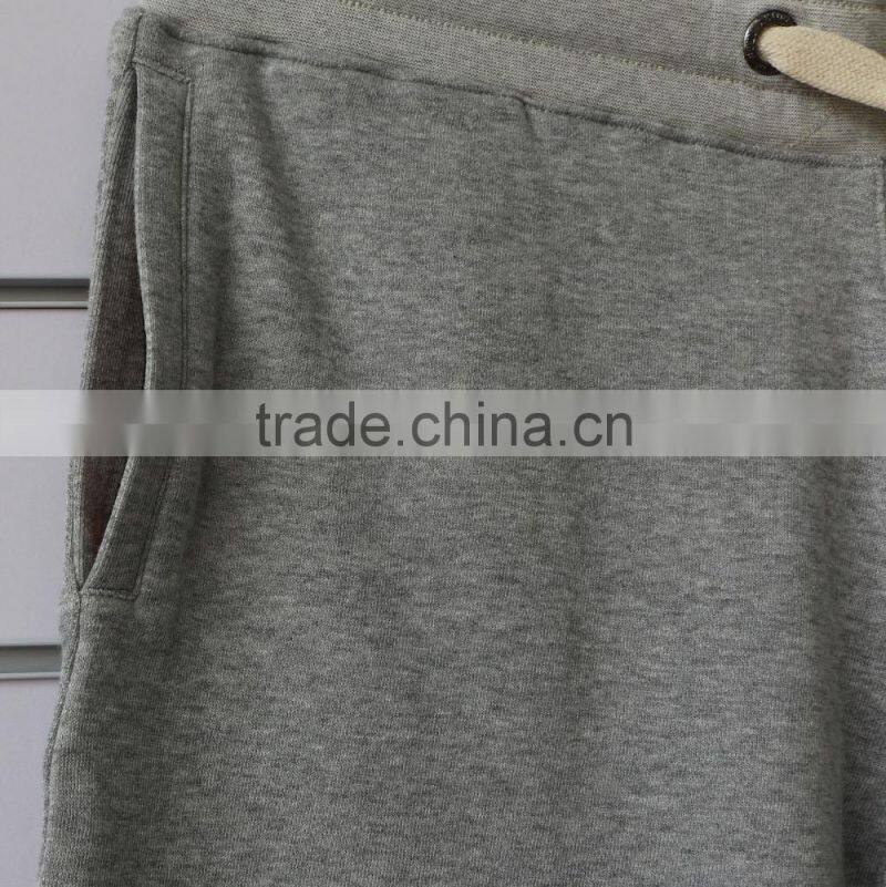 100% cotton short jogging pants for men