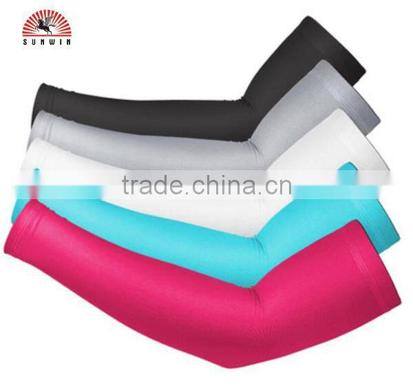 High quality Wholesale OEM Sport Cool Arm & Elbow lycra baseball arm sleeve