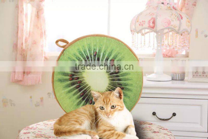 fruit shaped cushion 3D sandals soft comfortable cute different images printing and sizes