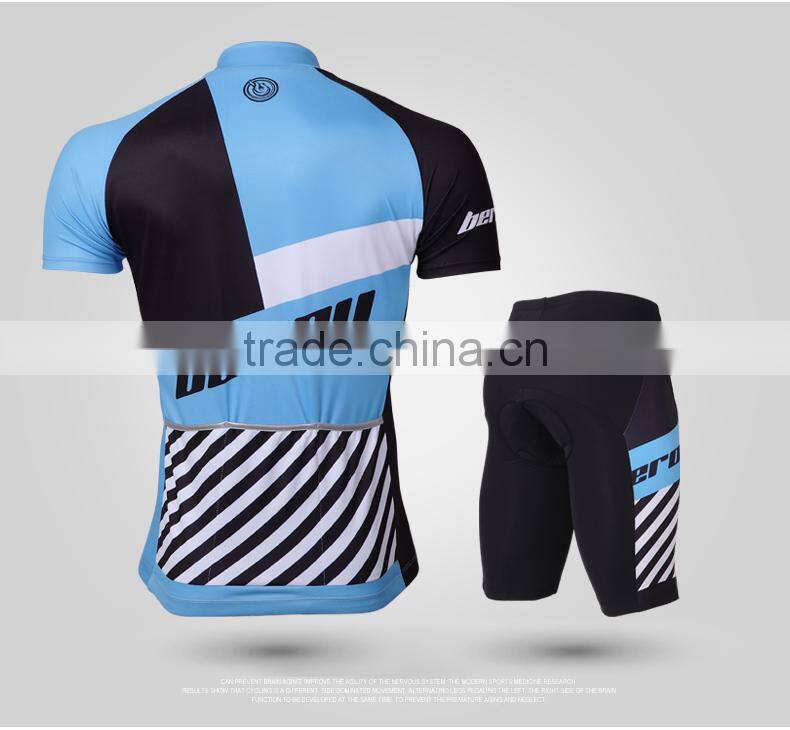 BEROY Latest Customize Anti-UV Short Sleeve Cycling Jersey Set, Bicycle Cycling Skinsuit No Minimum