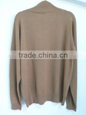 The deep V neck button pullover casual men knitted sweater men(Maco Johnston)