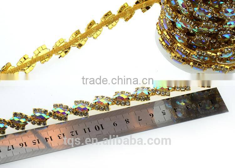 Rhinestone Cup Chain