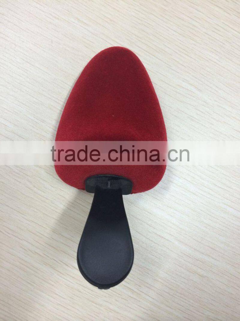 plastic handle elastic lint surface PU inner shoe tree
