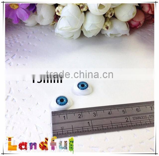 15mm BJD Doll Plastic Eyes Oval Craft Animal Toys Acrylic Eyes