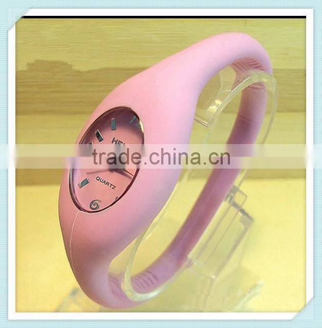 High quality hot sale waterproof quartz ion silicone watch+Negative ion sport watch