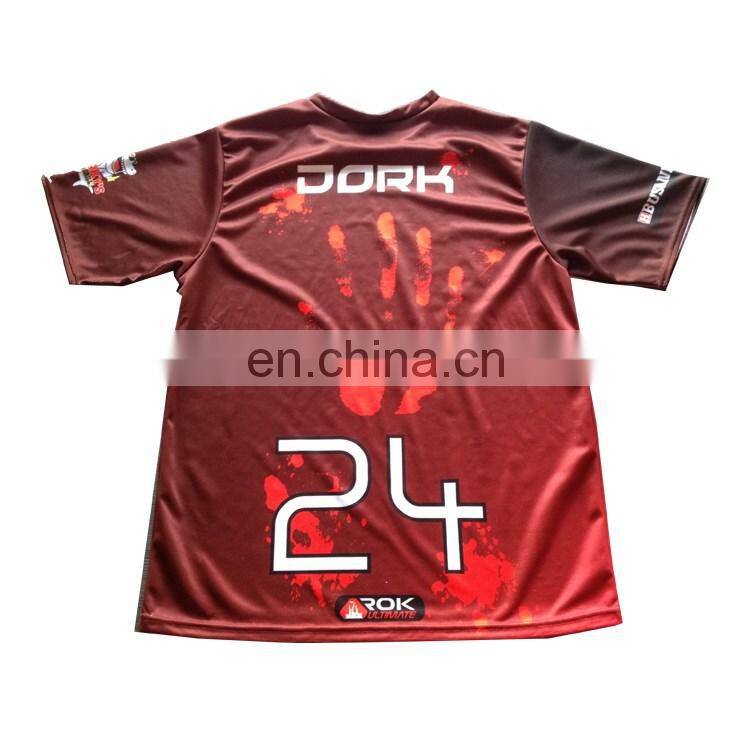 2016 hot new design sublimated t shirt OEM 3D cool printing