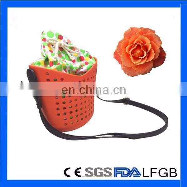 Fashion Ladies Purse Silicone shoulder Bag For Promotion