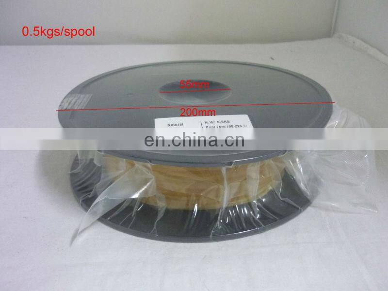 Good quality and price PVA Filament 1.75 3 mm 0.5kg for 3D Printer