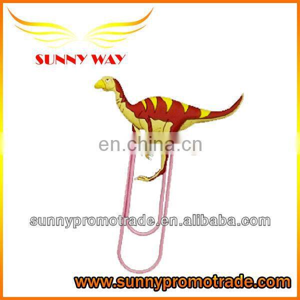 promotion gifts soft pvc paper clip