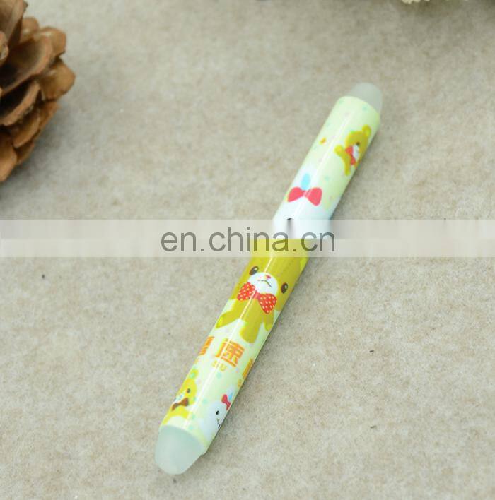 pen shaped gel pen ink eraser